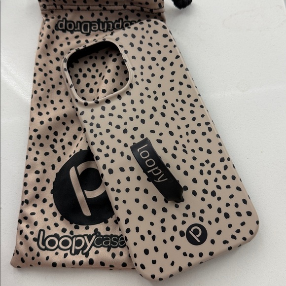 Loopy Case for iPhone 12 Pro Max- Mocha Dots - Picture 7 of 13